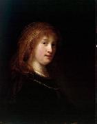 REMBRANDT Harmenszoon van Rijn Portrait of Saskia van Uylenburg oil painting picture wholesale